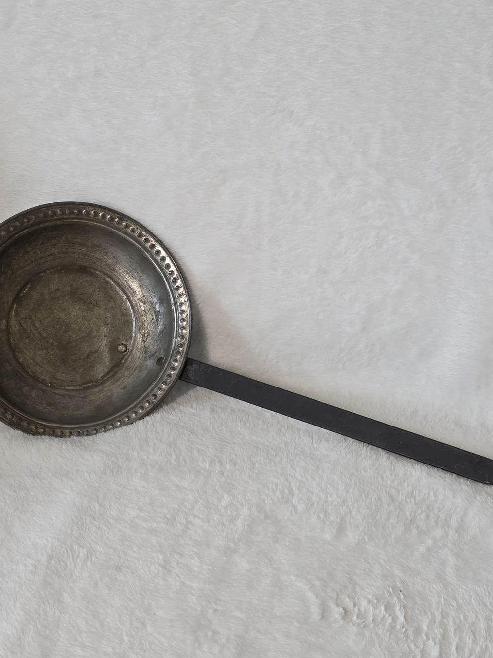Vintage Copper Pan with Iron Handle Rustic Farmhouse Wall Decor Kitchen